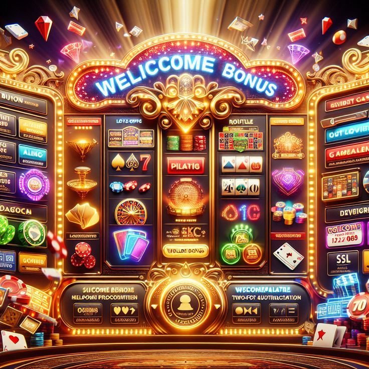Antarmuka arcade games di platform togel up dengan tombol-tombol kontrol